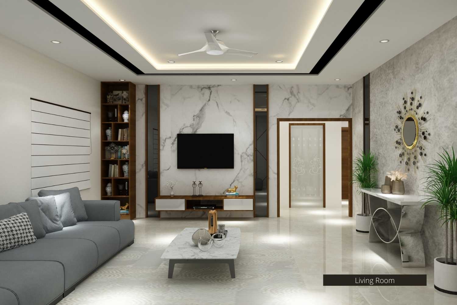 Cost Of 3BHK Apartment Interior Design Prasail Interiors